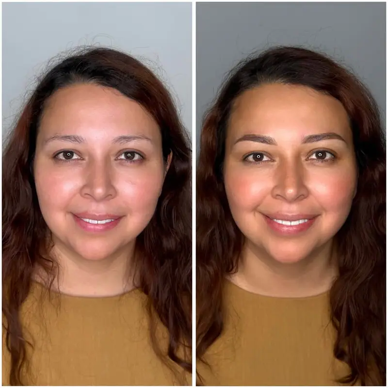 Antes y después