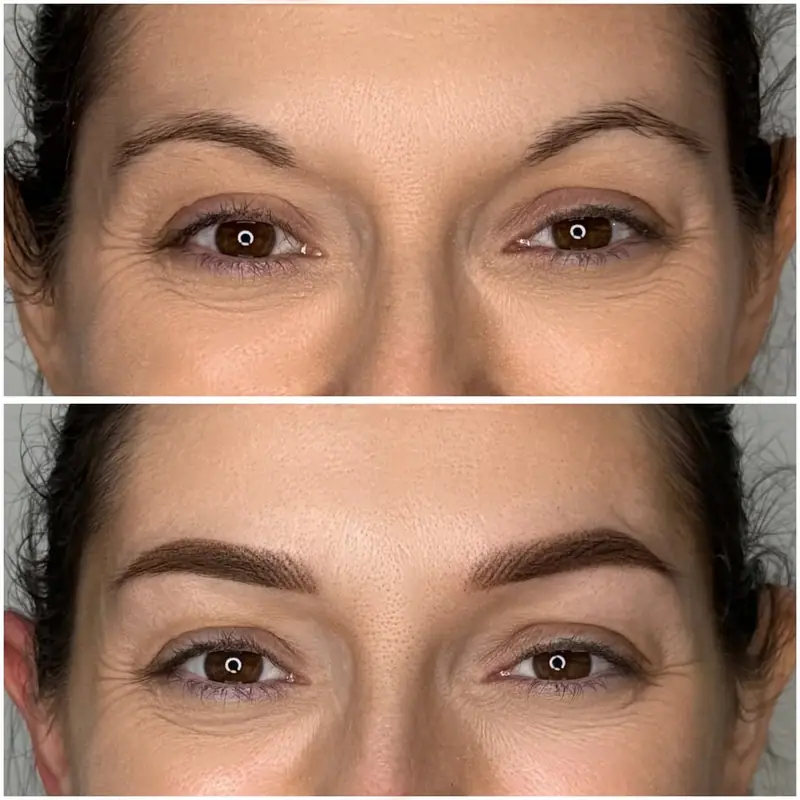 Cejas, resultado natural