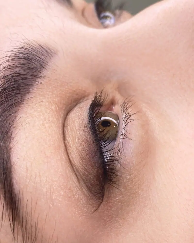 Cejas de forma natural