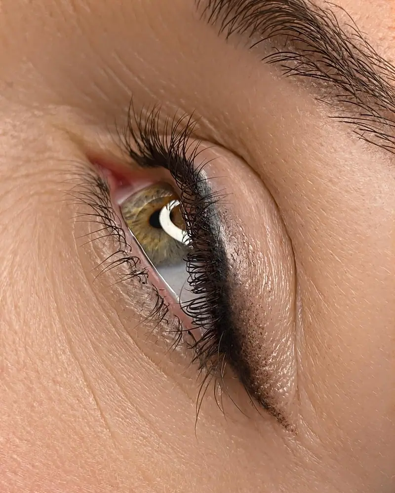 Soft eyeliner difuminado