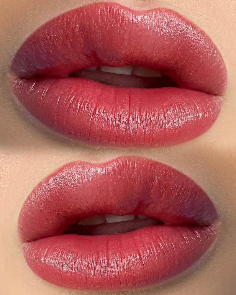 Labios en tono nude