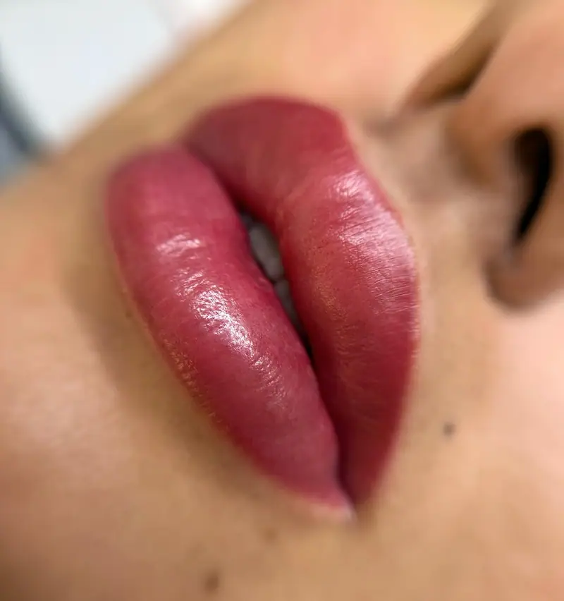 Labios, primer plano