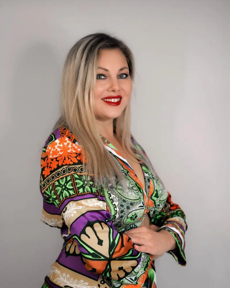 Svetlana Kozmina en su estudio